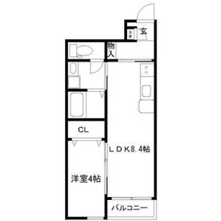 Julia(ユーリア)II【1階】の間取り