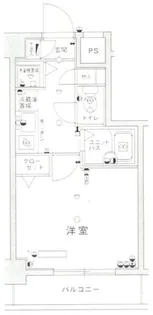 スカイコート東陽町WEST【3階】の間取り