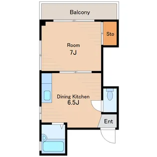 正門ビルII【2階】の間取り