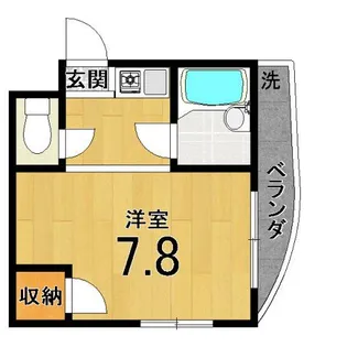 PINE TREE【4階】の間取り