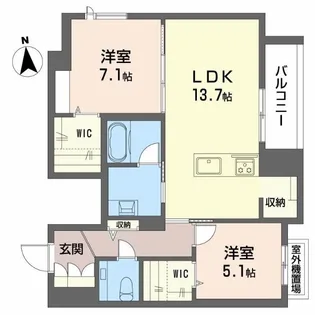 フルオール【3階】の間取り