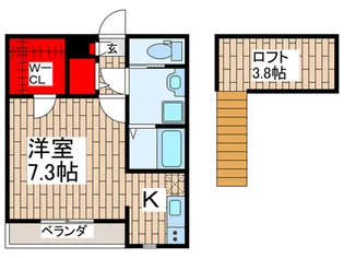 ゲヴァントハウス73【1階】の間取り