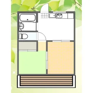 ハイツオクノ【2階】の間取り