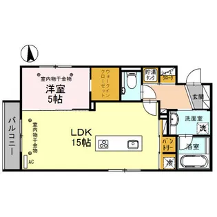 IX CASA ciela(イクスカーサ・シエロ)【1階】の間取り