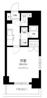 フレールK&Y【3階】の間取り