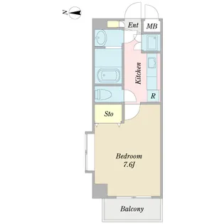 アルエット【5階】の間取り