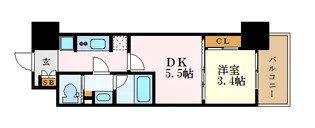 パークアクシス名古屋山王【7階】の間取り