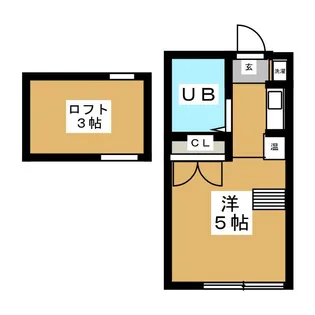 ニューハイム中野【2階】の間取り
