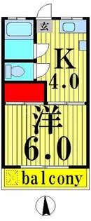 正平マンション【3階】の間取り