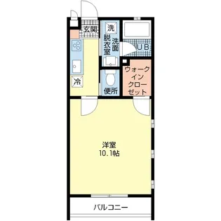 ヴィヴァーチェ【3階】の間取り