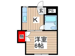 ハイスクエア浦和【1階】の間取り