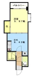 グレイスフル山本【3階】の間取り