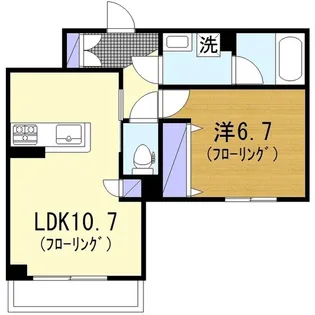 Cent-Livie【2階】の間取り
