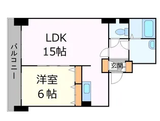 ティアラタワー中島倶楽部【27階】の間取り