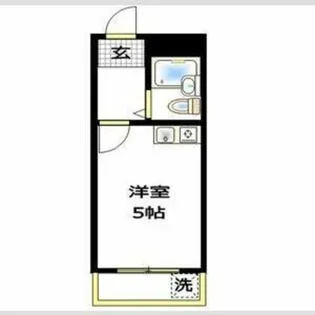 ツインパレス新高円寺A【1階】の間取り