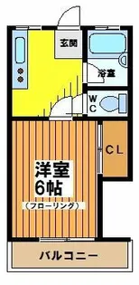 コーポ石川【2階】の間取り