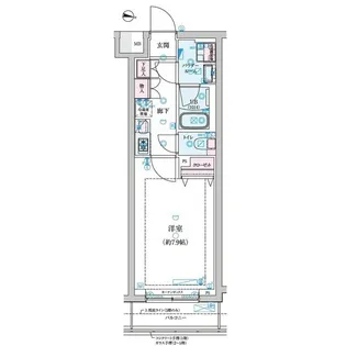 ジェノヴィア新中野スカイガーデン【3階】の間取り