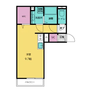 Petit Lupin (プチ ルパン)【1階】の間取り