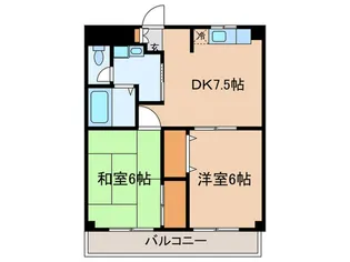 レクエルド日吉【2階】の間取り