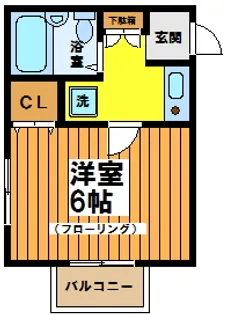 パークサイドヒルズ【2階】の間取り