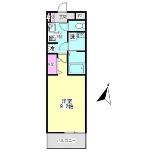 フランチェスカ西成瀬【1階】の間取り