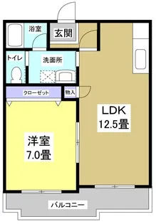アルンイワタ【1階】の間取り