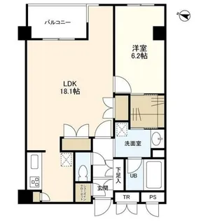 KDXレジデンス成城【1階】の間取り