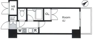 メインステージ東高円寺【4階】の間取り