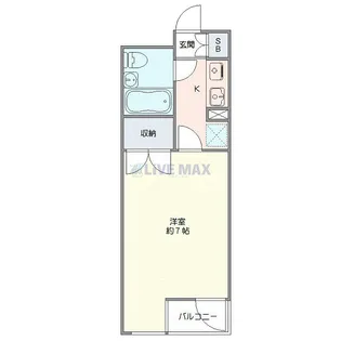 メゾン・ド・アンピール【3階】の間取り