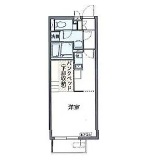 ミランダセジュール【1階】の間取り