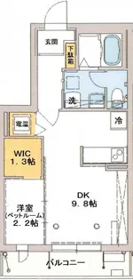 サンパティークTODA【3階】の間取り