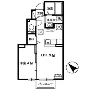パインヒルズ【1階】の間取り