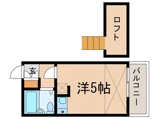 ハピネスライフ【1階】の間取り