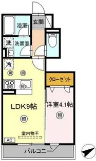 TORISIA川口【1階】の間取り