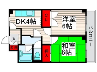 ドルフOZ-11【4階】の間取り