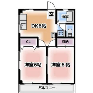 ハイム上本郷【2階】の間取り