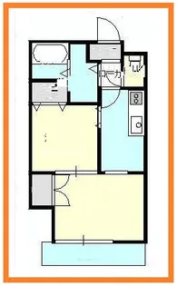 スパイラル多摩【1階】の間取り