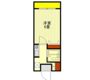 レジデンスイケダ【2階】の間取り