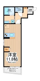 ファンファーレ調布【2階】の間取り