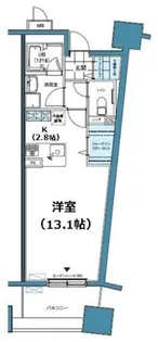 ロイヤルパークスシーサー南千住【3階】の間取り