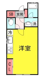 ヴァンヴェール蘆花園【1階】の間取り