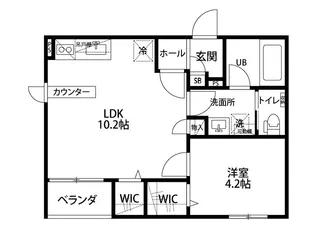 PRIMERA姥ケ山【3階】の間取り