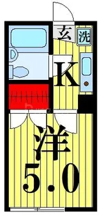 パトリエ竹ノ塚パートIV【1階】の間取り