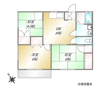グリーンフォーレスト【2階】の間取り