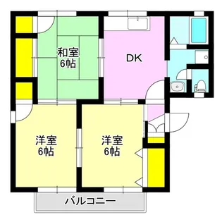 コンフォール【1階】の間取り