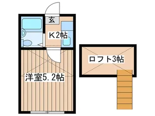 プラザドゥセ-ブルの間取り