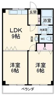 メゾンドタカ【4階】の間取り
