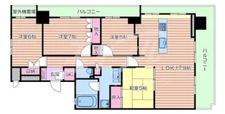 ミリカ・テラス2街区【12階】の間取り