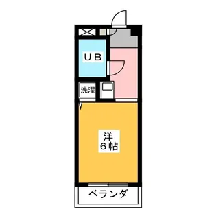 ビクセル武蔵関【3階】の間取り
