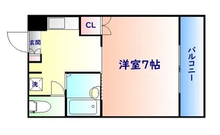 グレース旭【4階】の間取り